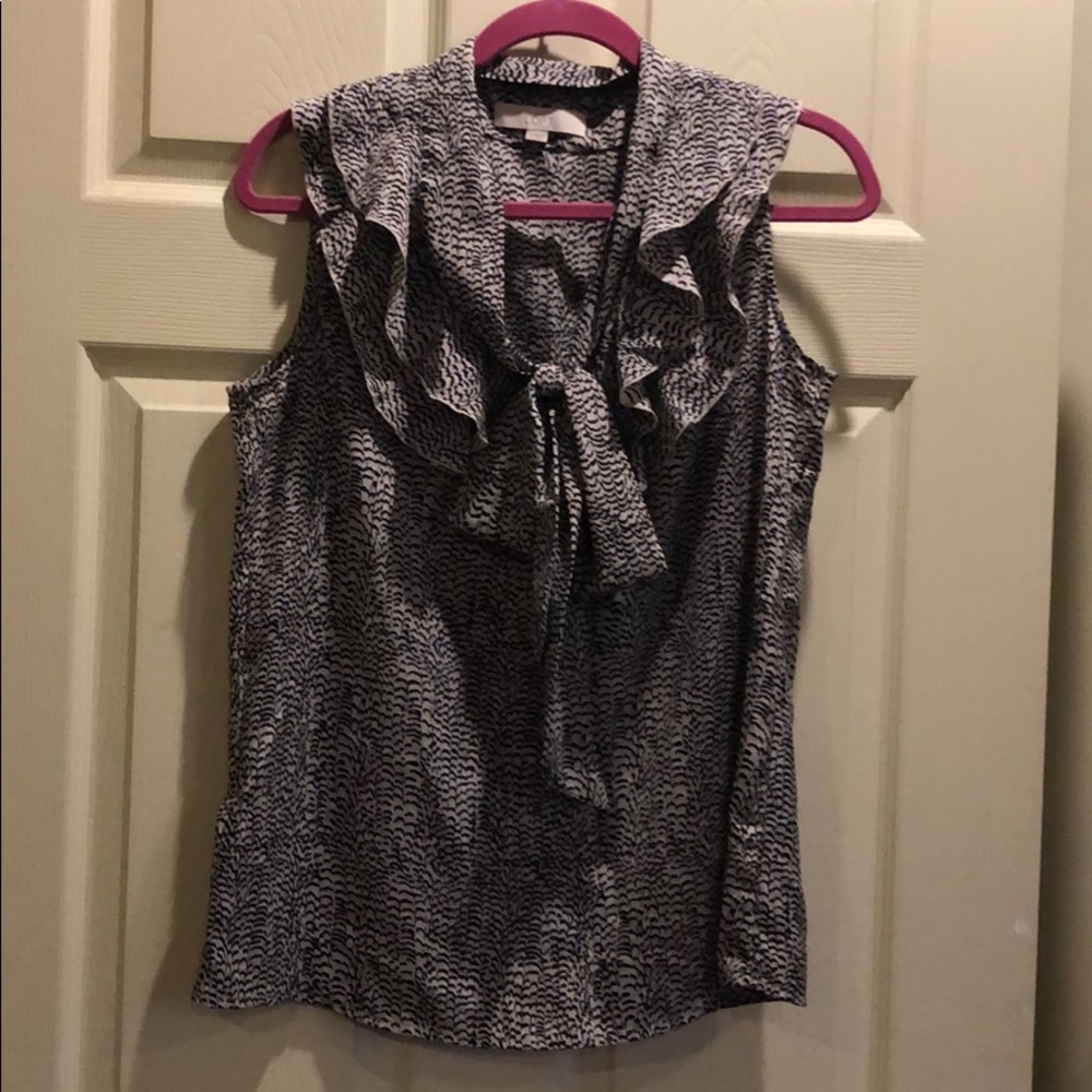 Loft sleeveless blouse
